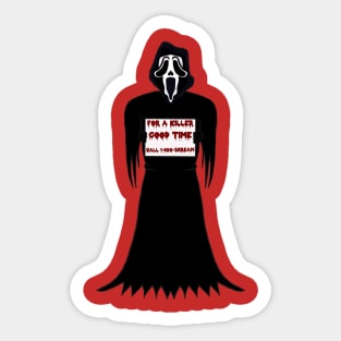 Scary Sticker